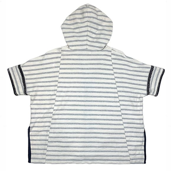 Madewell Elise Embroidered Short Sleeve Hoodie - Picture 5 of 9